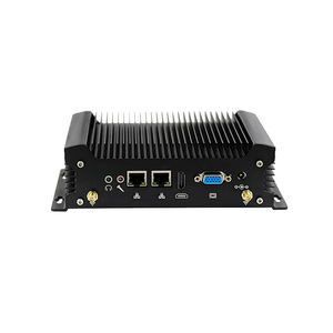 FanlessインダストリアルデスクトップミニPCコアi3-6167U 2 * COM 2 * LAN 4G DDR4 128G SSDミニデスクトップコンピュータ勝ち10/LinuxミニPC - Product Image 2