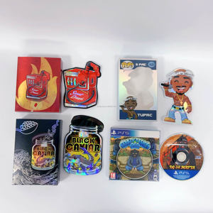 3.5g 7g 14g 28g hộp ngũ cốc ba chiều cao cấp tùy chỉnh in hộp Mylar thảo mộc hoa thuốc lá Túi Mylar với hộp trong kho - Product Image 6