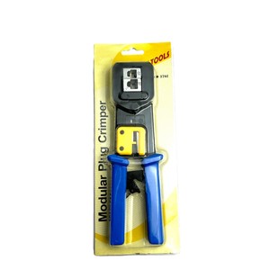 เครื่องมือจีบผ่านรูแบบ RJ45-EZ คีมหนีบสายเคเบิลเครือข่าย6P8P เครื่องมือจีบและตัดด้วยมือเครื่องมือจีบเครื่องมือ376Z เครือข่าย - Product Image 6