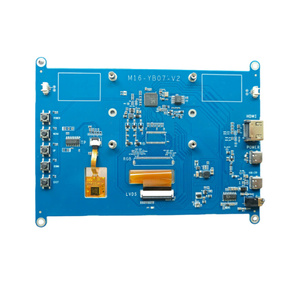 Hot Sale Neuankömmling 7 Zoll Raspberry Pi Display mit HD-MI platine 1024*600 Lcd Screen Module Hohe Auflösung