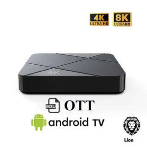 Tv98 Atv Pro Iptv Stb เครื่องเล่นสตรีมมิ่งมีเดีย 4K/8k กล่องรับสัญญาณทีวีอัจฉริยะ ระบบแอนดรอยด์ ยุโรป ฝรั่งเศส เยอรมนี จัดส่งฟรี - Product Image 2