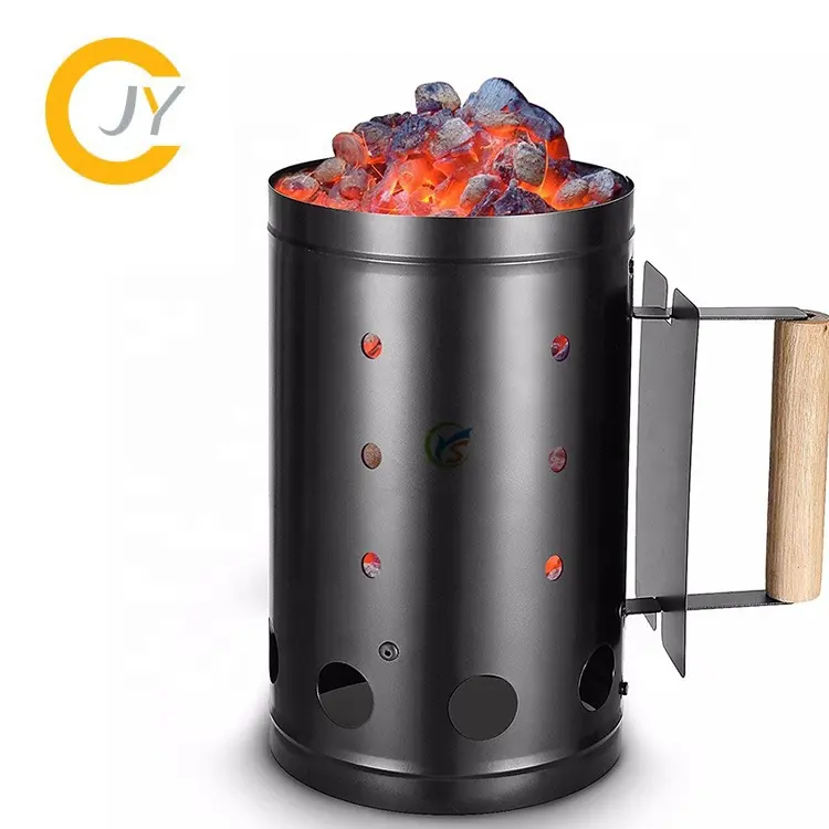 바베큐 그릴 바구니 라이터 숯 바베큐 화재 굴뚝 스타터 장비