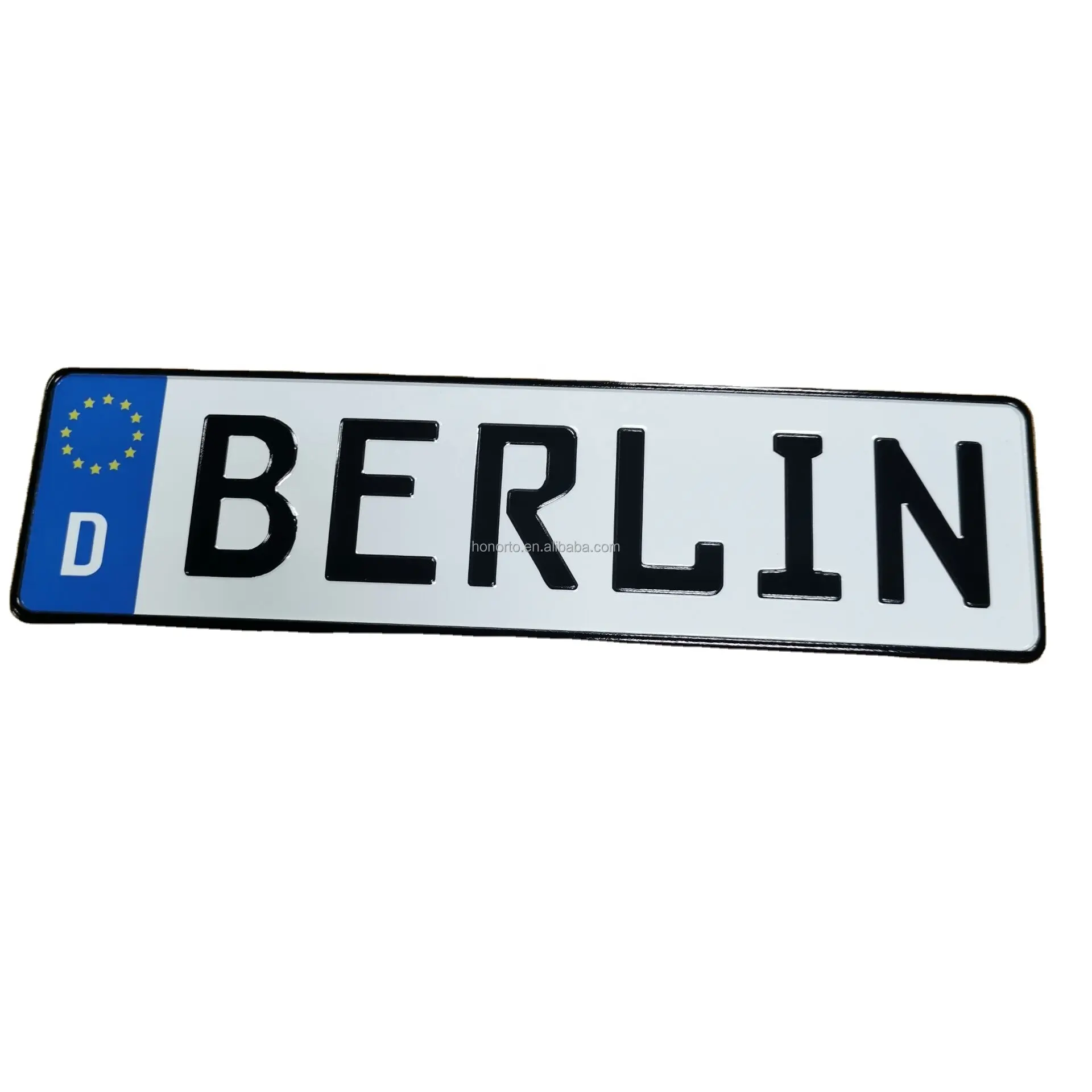 Targa con nome in rilievo personalizzato germania 2023, targa con numero di prezzo di fabbrica