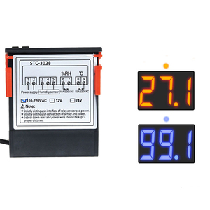 AC110V 220V DC12V 24V цифровой регулятор влажности температуры STC-3028 регулятор температуры и влажности - Product Image 6