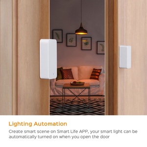Wifi Door Contact <strong>Automation</strong> Home Alarm Security <strong>System</strong> Tuya Smart Life App Door Opening Detection Alarm Window <strong>Sensor</strong> Smart - Product Image 3