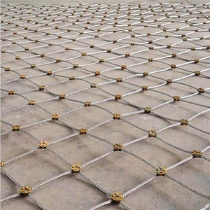 3*25m/resistenza al rollio e sicurezza rete di caduta di roccia protezione passiva rete metallica in acciaio uso per pendenza e protezione delle risorse - Product Image 5