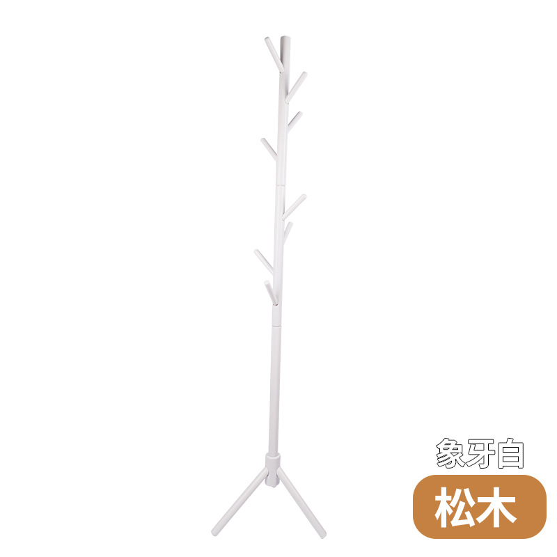 Pine wood coated triangle style (ivory white)