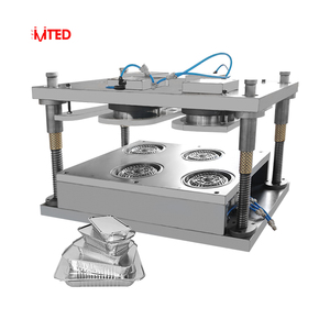 RZLH-MJ yüksek çıkışlı tek kullanımlık kaplar alüminyum yemek tepsisi alüminyum folyo konteyner yapma makinesi - Product Image 1