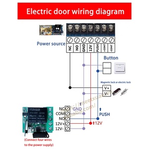 1CH Tuya Wifiスマートライトスイッチリレー433mhzモジュールワイヤレスリモコンホームタイマー12Vサーキットブレーカー - Product Image 5
