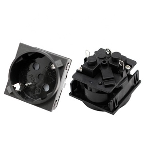 欧州標準AC電源ソケット16A250V SchukoソケットDielectric耐電圧AC電源ソケット - Product Image 1