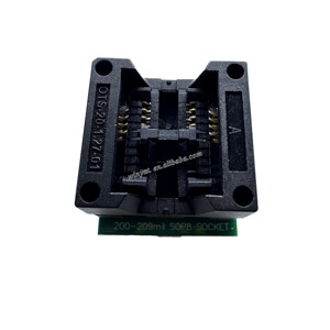 Soic8 SOP8 a DIP8 200MIL 209MIL Enchufe adaptador de programador para 25 Series IC - Product Image 1