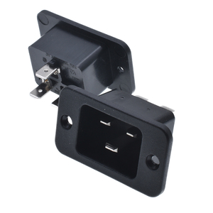 ที่มีคุณภาพสูง IEC C20แผงเมาเข้าสกรูติด AC250V 16A ชาย3Pins เต้าเสียบโมดูลปลั๊กเชื่อมต่อซ็อกเก็ตไฟใบรับรอง - Product Image 1