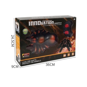 Realistico RC ragno Robot giocattolo con gli occhi luminosi 2.4Ghz telecomando spaventoso scherzo giocattolo per i bambini Halloween Party Trick - Product Image 6