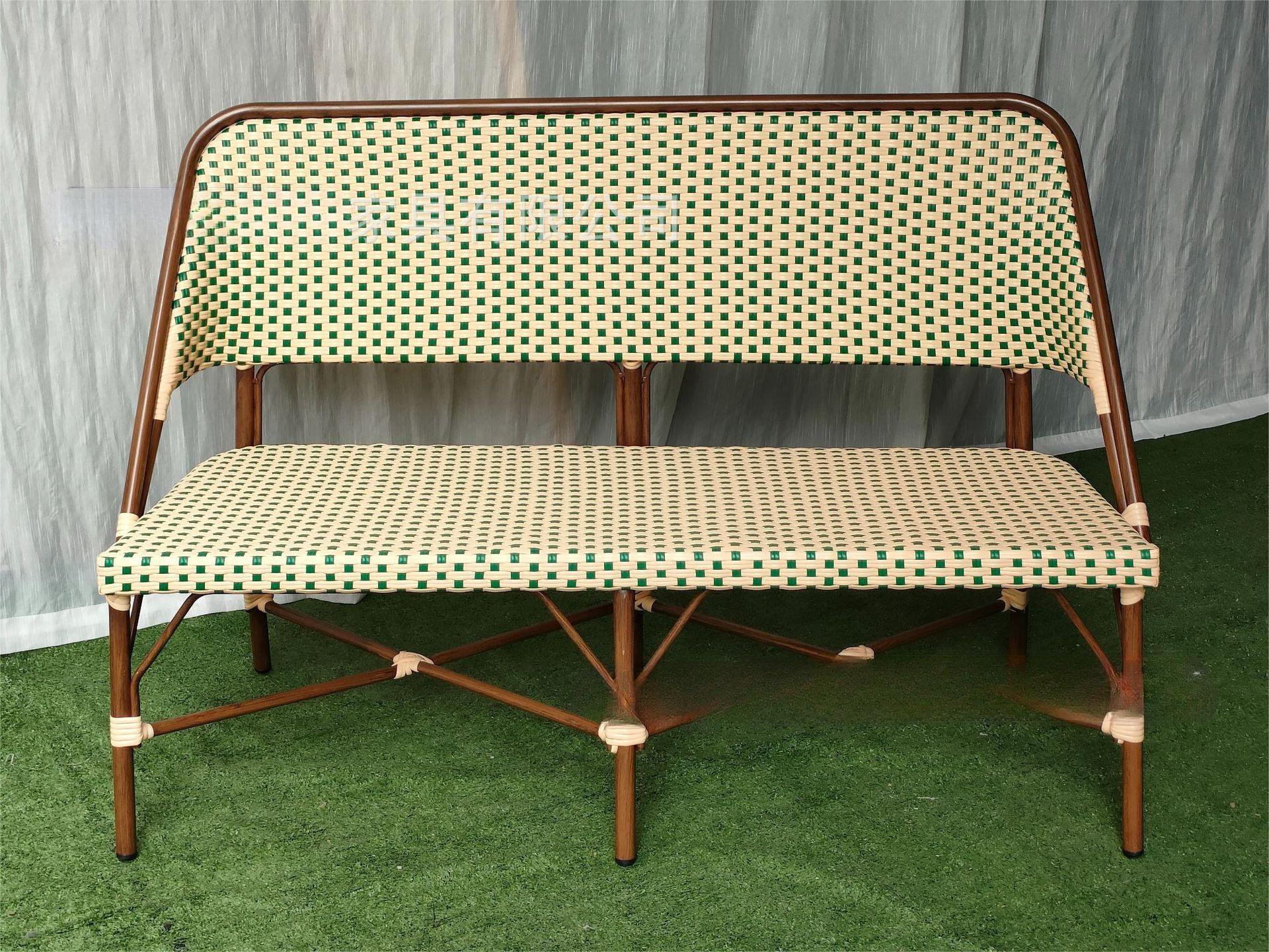 Beige + green