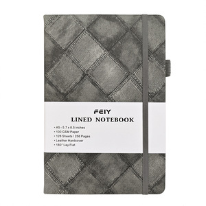 2024 Myway Journaling quaderni, A5 Denim Notebook Journal con 192 pagine numerate, diari per la scrittura in pelle libro con copertina rigida - Product Image 5