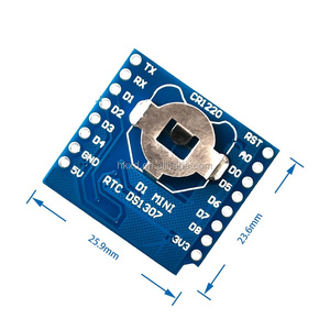 Modul RTC DS1307 Echtzeituhr DataLog Shield WeMos D1 Mini RTC DS1307 Uhr mit Pin-Header-Set - Product Image 2