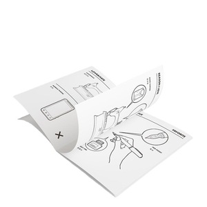 Kitap ve periyodik baskı eyer dikiş kullanım kılavuzu ve broşür için kaplamalı kağıt yapışkan ambalaj - Product Image 1