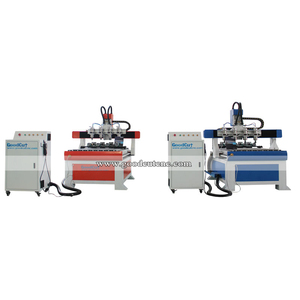 <strong>4</strong> <strong>Axis</strong> 6090 Mini 3d <strong>CNC</strong> Wood Carving Machine Metal Cutting Engraving with 6 Spindles - Product Image 1