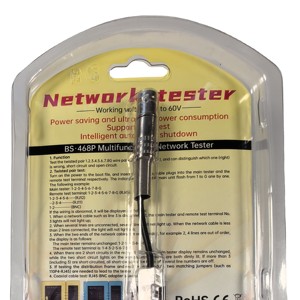 Professional Network Cable Tester Set with <strong>RJ45</strong>/RJ11 Tester for Lan Test Measuring Instrument <strong>BNC</strong> Tester - Product Image 5