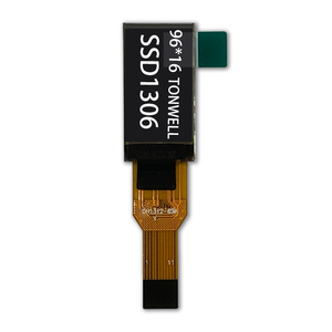 Schermo monocromatico piccolo schermo Lcd 0.77 pollici OLED schermo 96 * 16Dot matrice OLED SSD1306 Driver14pin - Product Image 1