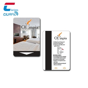 85.5 Mhz NFC นามบัตร MIFARE Classic 1K 7Bytes UID Rfid Card การพิมพ์แบบกำหนดเอง Iso14443a * 54มม. 13.56 RFID คีย์การ์ดโรงแรม - Product Image 6