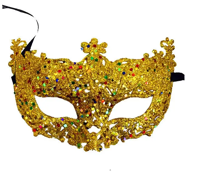 Máscara de penas venezianas coloridas personalizadas ecológicas para carnaval, máscaras plásticas para acessórios de festas de casamento