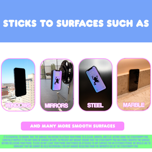 シリコーン接着吸引カップ携帯電話ホルダー吸盤IDクレジットカードバッジホルダー携帯電話アクセサリー - Product Image 4