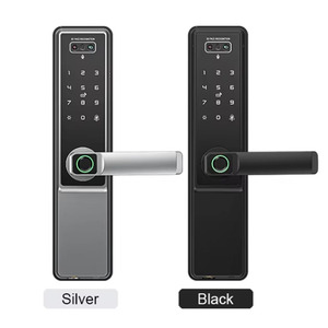トゥヤスマートWifiデジタルドアロックキーカード指紋顔認識インターホンカメラフロントドア用2025 - Product Image 2
