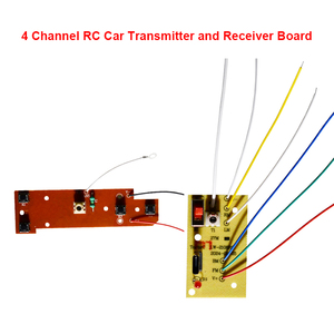 4 canali trasmettitore ricevitore telecomando circuito auto con luci 3D - Product Image 2