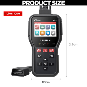 新推出CR629 Obd2扫描仪absrs代码阅读器Obd 2自动扫描仪主动测试Obdii汽车扫描仪 - Product Image 3