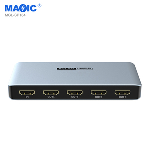 Wholesale 1X4 <strong>HDMI</strong> Spliter <strong>4</strong> Way Port Extend Video <strong>Splitter</strong> Distributor 8K <strong>HDMI</strong> <strong>1</strong> in <strong>4</strong> Out 2.<strong>1</strong> Video <strong>Splitter</strong> &amp; Converter - Product Image 2