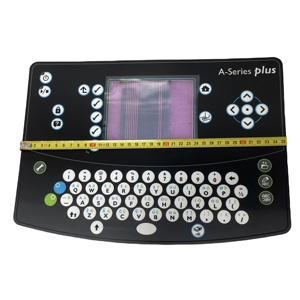 Domino Tintenstrahldrucker A-Serie 1-0160400SP Tastatur Tastatur Membran kompatibel für CIJ A100 A200 A300 plus europäisch - Product Image 6