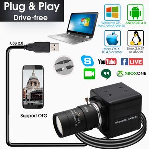 ELP 720P Webcam Manual Varifocal 5-50mm CS Mount Lens CMOS Sensor Computer <strong>Camera</strong> USB Webcam - Product Image 5