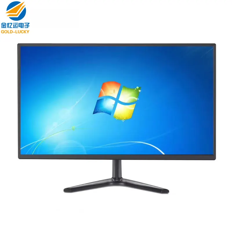 LCD TV Factory Wholesale Cheap Price and 15" - 19" Flat Screen DC 12V Solar Powered HD Television 18.5 inch LED TV