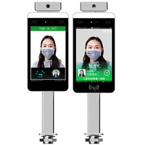 Sistema de acceso de reconocimiento facial para puerta, Sensor de temperatura con lector de código QR, TCP/IP, WIFI, Ai - Product Image 5