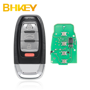 アウディA1A3 A4 A5 A6 A7 A8 Q3 Q5 Q7 R8 31ボタンハーフスマートリモートキーIYZFBSB802315 Mhz - Product Image 2