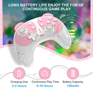 高速再生NFCダブルバイブレーション自動ガールピンクパンダスイッチプロコントローラーワイヤレスリモコンスイッチ - Product Image 2