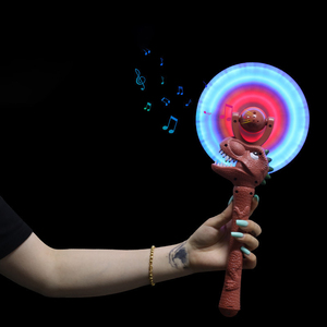 Wholesale <strong>Led</strong> Spinner Toy Dinosaur Cartoon Dinosaur <strong>Led</strong> Spinning Windmill Light <strong>up</strong> Wand with Sound - Product Image 5
