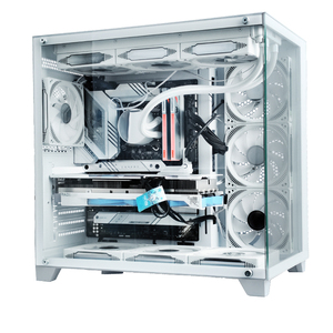 Choiyan Precio de fábrica Caja de PC personalizada Gabinete de computadora Caja de computadora de cubo de PC Caja de PC para juegos Torre completa con fuente de alimentación - Product Image 4