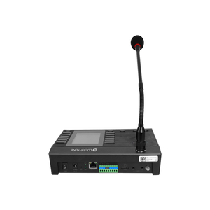 VOIP-M100 сетевая микрофонная консоль с многоадресной и одноранговой технологией для интеллектуального пейджинга - Product Image 4