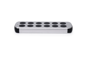 オーディオ/スピーカー用の12 keysアルミニウムリモコンカスタマイズIRリモコン433mhzまたは2.4Gリモコン - Product Image 2