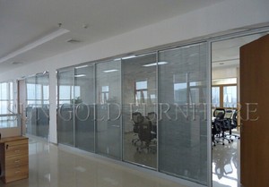 Office Demountable Modular <strong>Partitions</strong> <strong>System</strong> Aluminum <strong>Partition</strong> Wall - Product Image 6