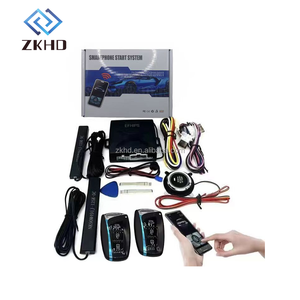 Botón de arranque remoto del motor, botón de arranque y parada para iniciar el sistema de encendido, bloqueo central, entrada sin llave, aplicación de teléfono móvil - Product Image 1