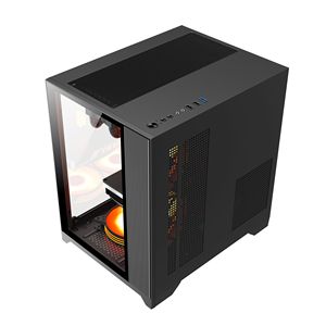 2025 superventas OEM ODM personalizado Gaming Computer Case ATX gabinete de escritorio de vidrio templado PC Tower Gaming Case Computer Cases - Product Image 4