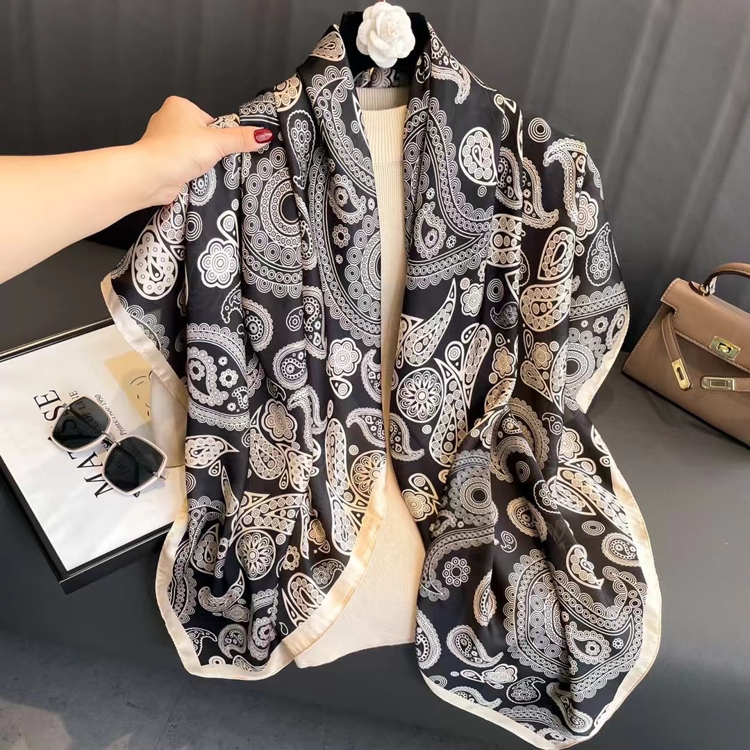 Fleur de cajou noire-110-110cm
