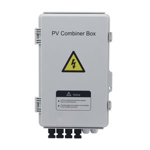 Caja combinadora de 4 cuerdas CC 4 en 1 salida 4 cuerdas 1000V 1200V caja combinadora de matriz Pv para sistema de energía de panel solar