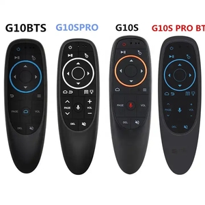 Hava fare BT ses uzaktan kumanda G10 G10s G10 Pro 2.4g jiroskop ile Ir öğrenme kullanımı için Android Tv kutusu Mini X96 Mini - Product Image 1