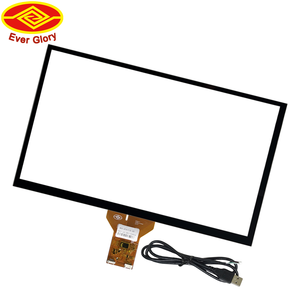 Projektif kapasitif interaktif 27 inç IP65 su geçirmez USB Pcap 10 dokunmatik noktaları ekran paneli yerleşimi kitleri için endüstriyel - Product Image 6