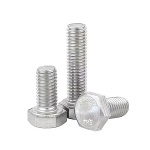 สกรูหัวหกเหลี่ยมสแตนเลสเกลียว18-8 B18.2.1 - Product Image 1