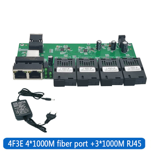 Ethernet anahtar modülü 7 Port Gigabit Fiber optik anahtar ev ağı Fiber optik sıyırıcı Fiber optik alıcı-verici - Product Image 3
